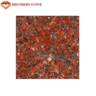 Betegelt de Robijnrode Rode het Granietsteen van India hoog Opgepoetste Besnoeiing - - rangschikt voor Vaas