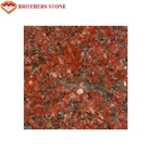 Opgepoetste Gevlamde Granietsteen, Plak van het de Bloem Rode Graniet van India de Keizer