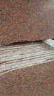 De opgepoetste/Geslepen G562-Tegels van de Granietsteen, Rode het Granietplak van het Esdoornblad