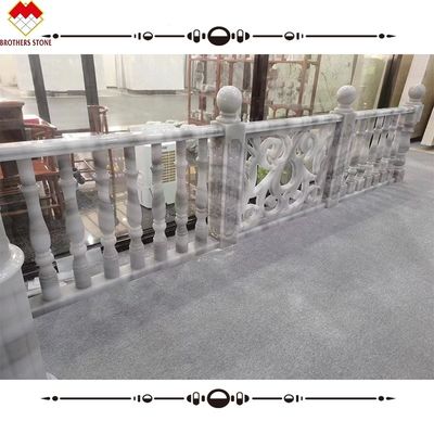 Goed marmeren steen handrail balustrade ontwerp voor veranda en balkon FOB/CNF leveringsvoorwaarden