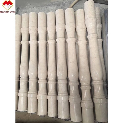Elegante witte oniks marmeren stenen baluster voor trappen in Noord- en Latijns-Amerika