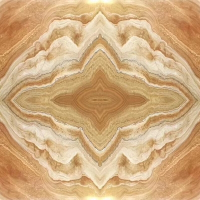 Moderne design stijl achtergrondverlichting Geel Onyx Boek Matching met Modern Natural Tiger Onyx Slab