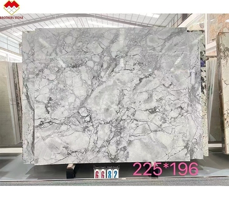 Brothers Stone Modern Calacatta Borghini Wit Marmer Quartzite Plaat voor Villa vloer