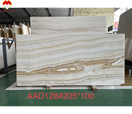 Hoogglanzige ontwerper houten onyx aanrecht tafel met /- 1 mm dikte tolerantie