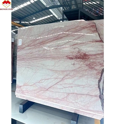 Natuurlijke rookroze marmer voor luxe vloertegel countertop ijdelheid tafel en wandpaneel