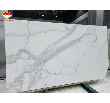 Moderne design Italië Wit Calacatta Marmeren plaat voor keuken countertop en wandpaneel