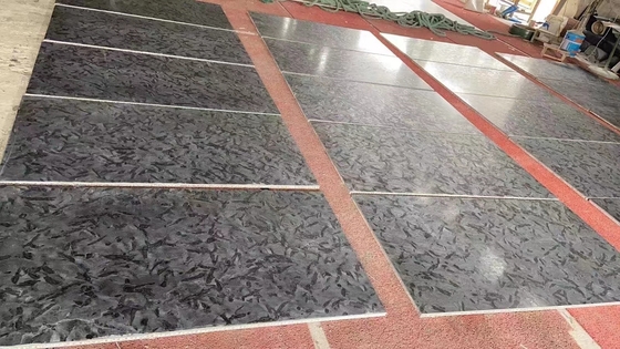 Verbeter je interieur met Versaceblack klassieke zwarte kwartsite gepolijste vloeren