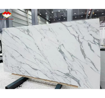 Moderne design Italië Wit Calacatta Marmeren plaat voor keuken countertop en wandpaneel