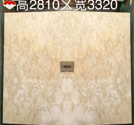 Moderne design gepolijst marmeren boekenmatch tegel Custom achtergrondverlichting Red Dragon Jade Onyx muur
