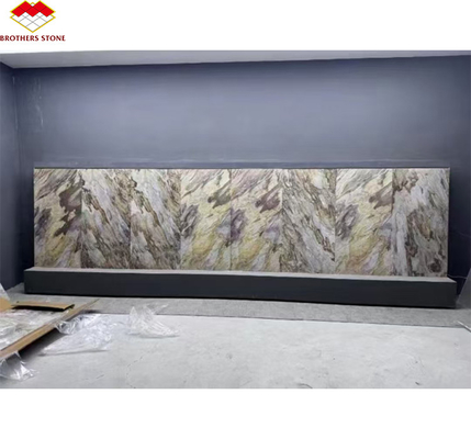 Translucent flexibele stenen platen voor modern interieurontwerp