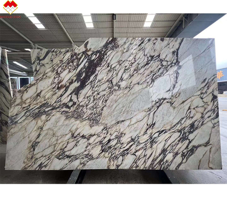 Calacatta Viola Marmeren platen Tijdloze Italiaanse steen voor keuken en badkamer projecten