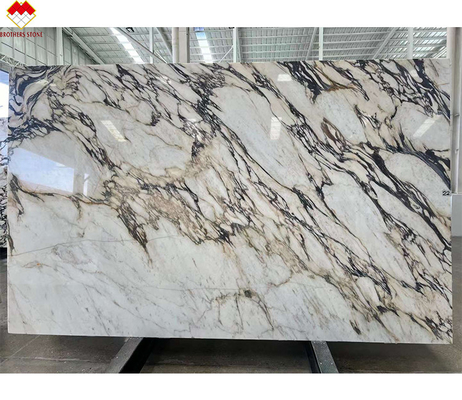 Calacatta Viola Marmeren platen Tijdloze Italiaanse steen voor keuken en badkamer projecten