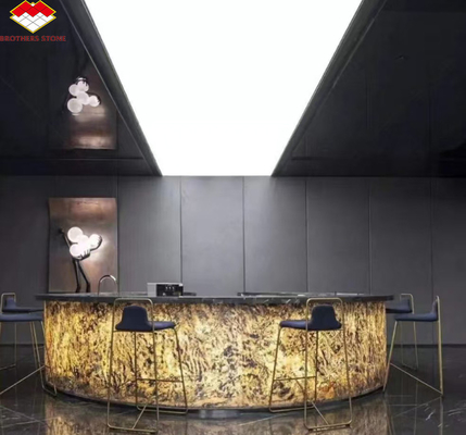 Ultra-dunne natuursteen veneer plaat wandtegels voor modern hotel interieurontwerp