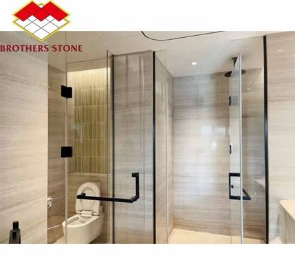 Ingenieurswerk vloerwandpanelen/planken in grijs hout granenmarmer voor een aangepaste stijl