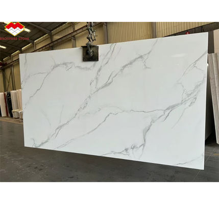 Big Slab White Nano Marble Stone De optimale keuze voor een modern ontwerptas