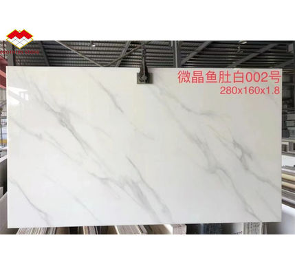 Big Slab White Nano Marble Stone De optimale keuze voor een modern ontwerptas