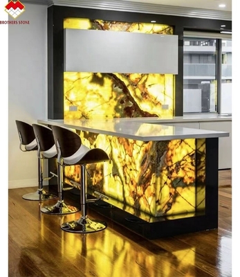 16 18 mm Dikte Groene Onyxsteen voor Modern Design Style Muurpaneel en Borden