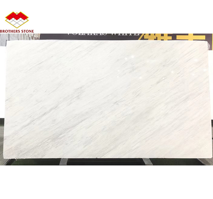 Witte Thassos Marmer Grote Slab Gepolijste Steen Wandpaneel Tegel voor Modern Hotel Design