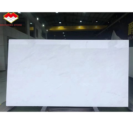 Witte Thassos Marmer Grote Slab Gepolijste Steen Wandpaneel Tegel voor Modern Hotel Design