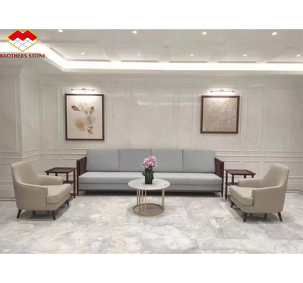 Witte Thassos Marmer Grote Slab Gepolijste Steen Wandpaneel Tegel voor Modern Hotel Design