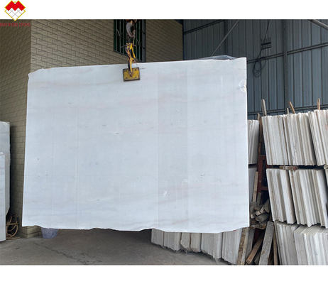 Big Slab Indoor Grade Decoration Component Lavabo Natuurlijke Macedonië Witte Marmeren Floor Tile