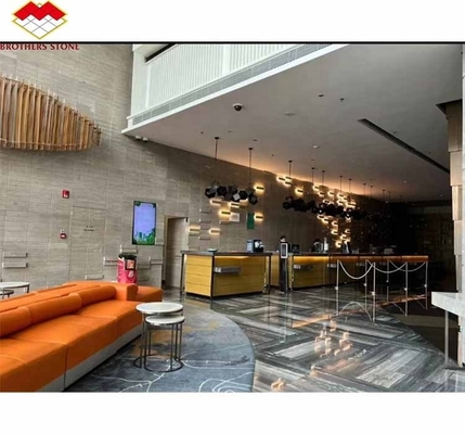 Moderne natuurstenen marmeren vloeren wandtegels in gepolijste afwerking voor hotelverbetering 2024