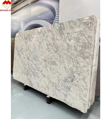 Gepolijste Alaska witte graniet keuken countertop eiland muur vloertegel 60 * 60cm