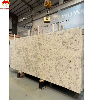 Gepolijste Alaska witte graniet keuken countertop eiland muur vloertegel 60 * 60cm