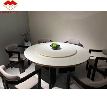 Custom Modern White Onyx Marble Slab voor Trappen Eettafel Kaminofen Steen