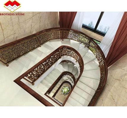 Custom Modern White Onyx Marble Slab voor Trappen Eettafel Kaminofen Steen