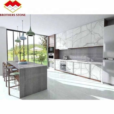Wit Onyx Slab Marmeren Type voor Luxe Keuken Borden en Wand Ontwerp van Yunfu