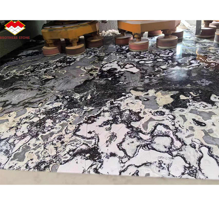Moderne blauwe granieten plaat gepolijst voor hotel- en woningversiering in Brothers Stone