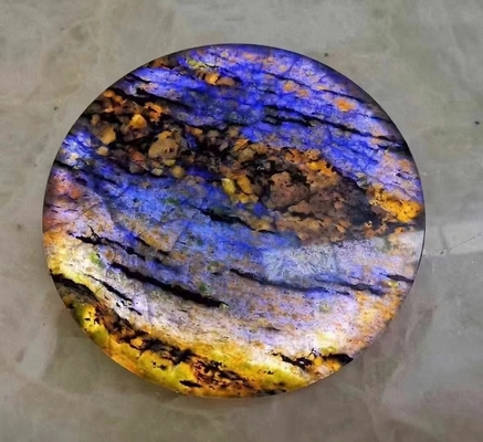 Moderne design theebeker tafelgerei met Lumi Stone Onyx Mat achtergrondverlichting Onyx Marmeren Achterhoeken