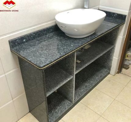 Moderne blauwe granietstenen platen prijzen voor natuurlijke blauwe parel werkblad renovatie
