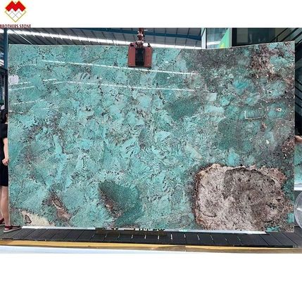 Indoor Portomare Quartzite Helder Amazone Groen Marmeren platen Meekleurig Groen Guatemala