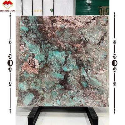 Indoor Portomare Quartzite Helder Amazone Groen Marmeren platen Meekleurig Groen Guatemala