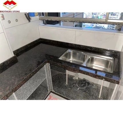 Park Moderne Britse Bruine Granit Steen Gepolijst Oppervlak voor Keuken Borden Design