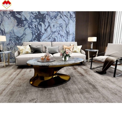 Hotel Decoratie Afyon Violet Arabescato Venato Marmeren platen met Calacatta/Calcutta