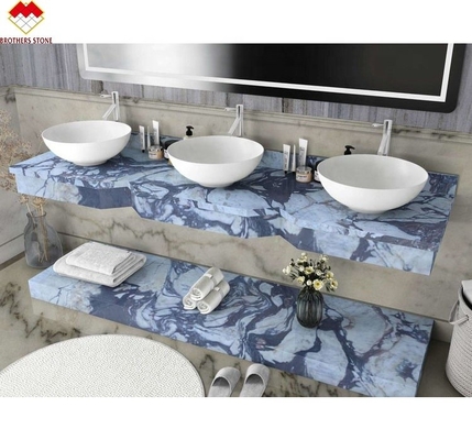 Hotel Decoratie Afyon Violet Arabescato Venato Marmeren platen met Calacatta/Calcutta