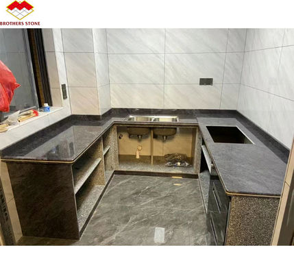 Gepolijste Vizag blauwe granieten tegels in moderne stijl voor keukentafel en vloer