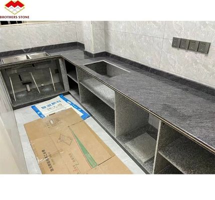 Gepolijste Vizag blauwe granieten tegels in moderne stijl voor keukentafel en vloer