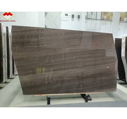 Hotel interieur decoratie 45 graden grijs marmer grote plaat en Italiaanse glazen materialen