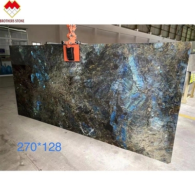 15-18 mm Dikte Blauw Bahia Marmer Transparent Kristal Blauw Onyx Marmeren tegel in goede staat