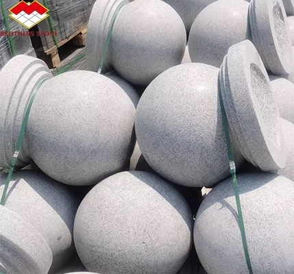Moderne luxe granietvloertegel voor gepolijst oppervlak Buitenbarricade Ball Parking