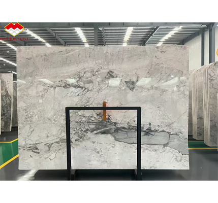 Hotel Marmer Type Calcite Calacatta Grijze plaat voor Modern Brazilië Luxe Interieur Decor
