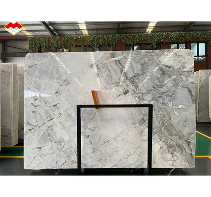 Hotel Marmer Type Calcite Calacatta Grijze plaat voor Modern Brazilië Luxe Interieur Decor