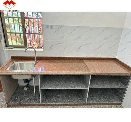 Chinese granieten steen gesneden op maat in moderne luxe stijl voor gepolijst keuken countertop