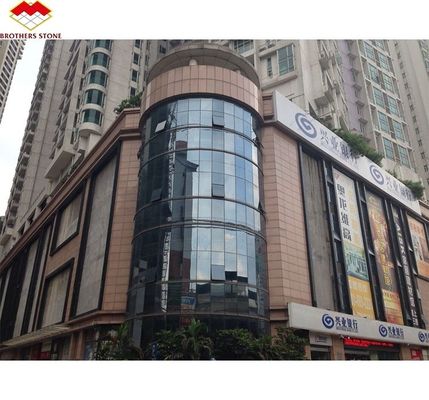 Granit op maat voor buitenwandbekleding Modern ontwerp en hoge dichtheid