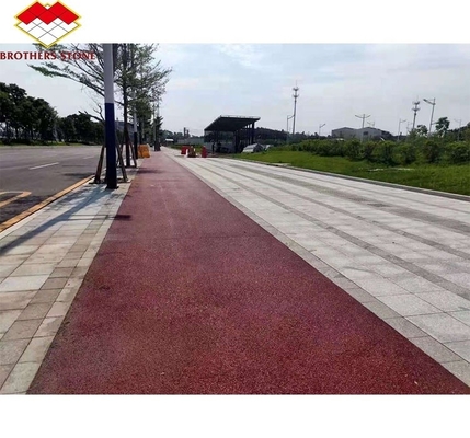 Buitengranitplaat met modern ontwerp en vlammen van granit