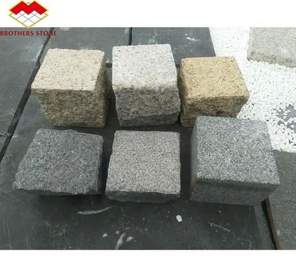Verbeter uw woning met op maat gesneden grijze gebrand granieten kubussteen 10x10x10